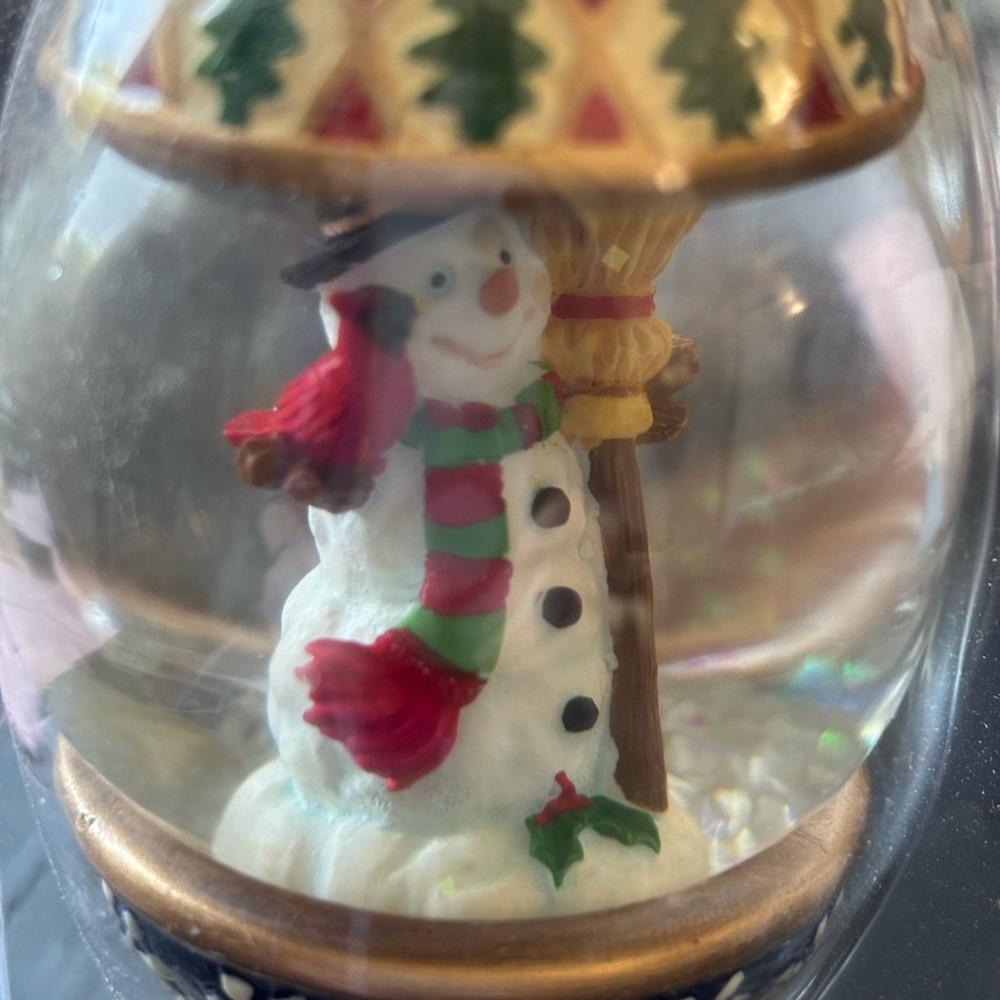 Kirkland Signature Snowman Water SnowGlobe Ornament